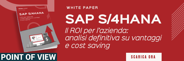 Whitepaper: SAP S/4HANA, il ROI per l’azienda