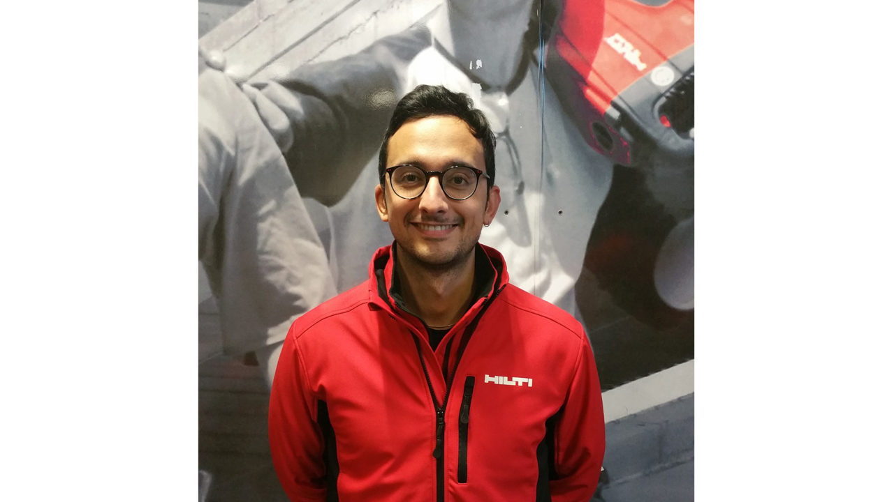 Foto di Marco Zanchi, National Trade Marketing Manager di Hilti Italia