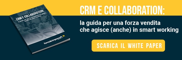 CRM E COLLABORATION - Le leve per una processo di vendita efficace