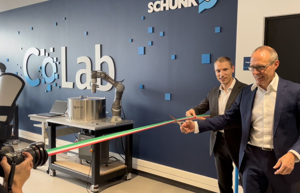 Approda in Italia il Colab Schunk, il centro applicativo per la robotica collaborativa